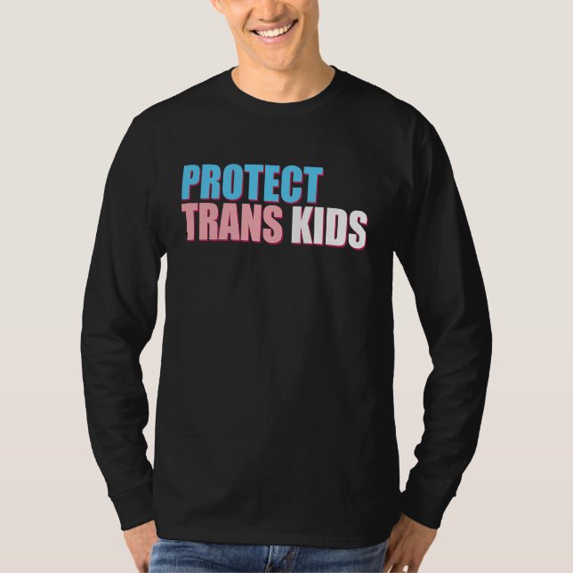 Camiseta Protect Trans Kids LGBT Awareness For Equality Ant (Frente)