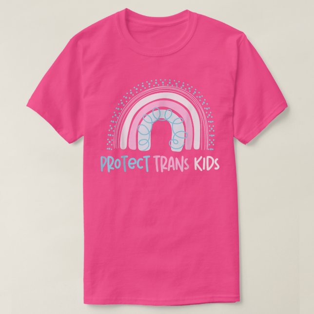 Camiseta Protect Trans Kids T-Shirt (Frente do Design)