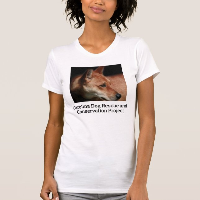 Camiseta Protegendo o cão nativo da América (Frente)