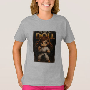 Camiseta Proteger a Camisa-T das Meninas dos Dolls - Capaci