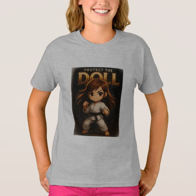 Camiseta Proteger a Camisa-T das Meninas dos Dolls - Capaci (Frente)