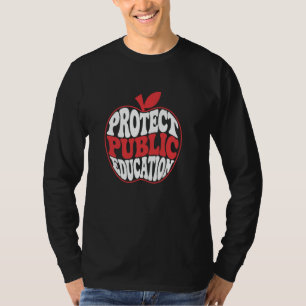 Camiseta Proteger a Educação Pública Apoiar Professores e E