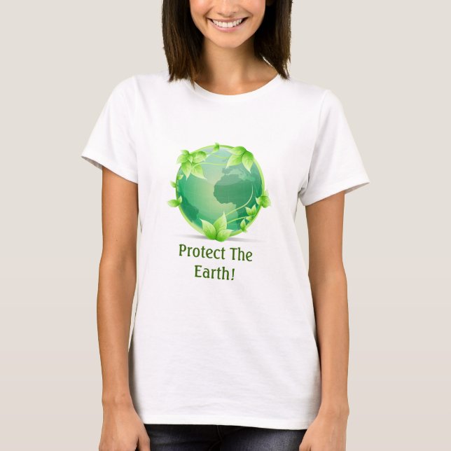 Camiseta Proteger a Terra (Frente)