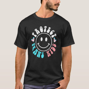 Camiseta Proteger a Trans Kids Lgbt Suporta a Lgbt Transgen