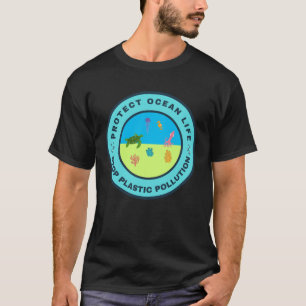 Camiseta Proteger a vida dos oceanos