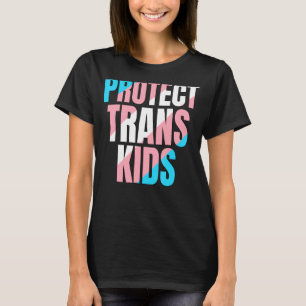 Camiseta Proteger Ally Trans Kids Lgbtq Trans