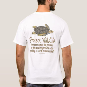 Camiseta Proteger as tartarugas marinhas
