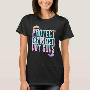 Camiseta Proteger Crianças Que Não Armas Acabam Com O Visto