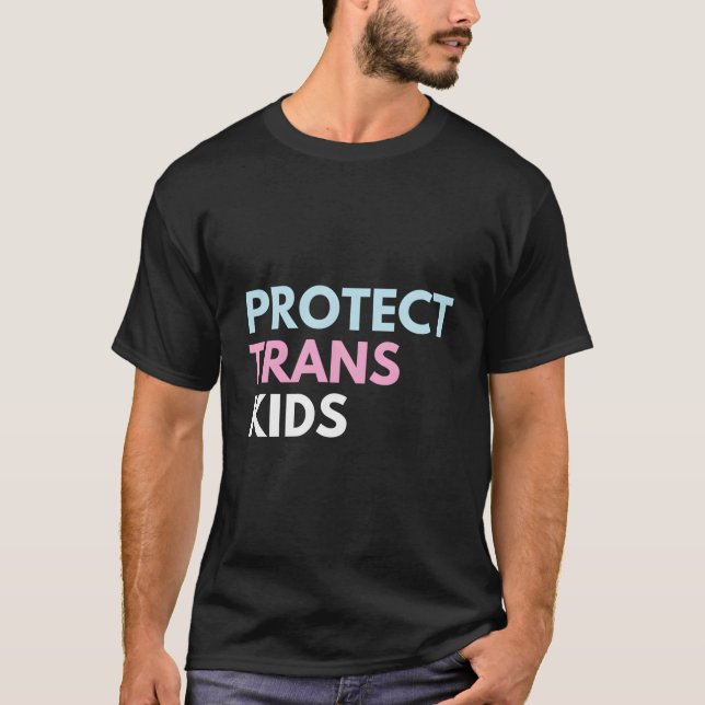 Camiseta Proteger Crianças Trans (Frente)