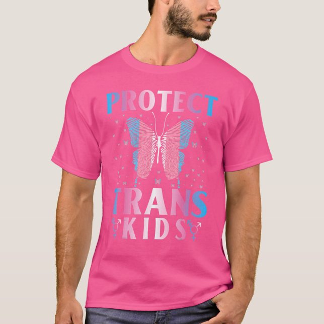 Camiseta Proteger Crianças Trans (Frente)