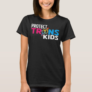 Camiseta Proteger Crianças Trans Para Suporte A Co Trans Or