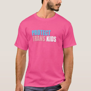 Camiseta Proteger Crianças Transversais Sensibilização LGBT