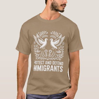 CAMISETA PROTEGER E DEFENDER IMIGRANTES