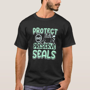 Camiseta Proteger e Preservar Selos