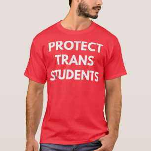 Camiseta Proteger Estudantes TransOrgulho LGBT