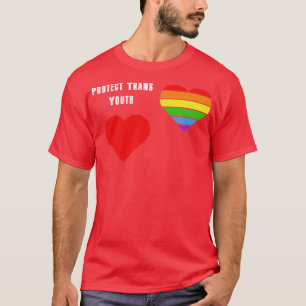 Camiseta Proteger o Orgulho LGBT da Juventude Trans Mês LGB