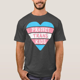 Camiseta Proteger o Orgulho LGBTQ Transgênero para Crianças