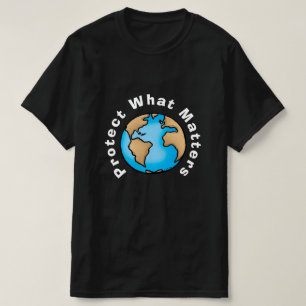 Camiseta Proteger o que Importa Eco Terra Design
