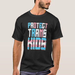 Camiseta Proteger Orgulho Lgbt de Crianças Trans