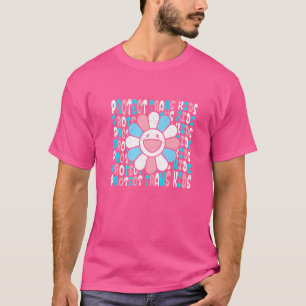 Camiseta Proteger Orgulho Lgbt Transgênero de Crianças Tran