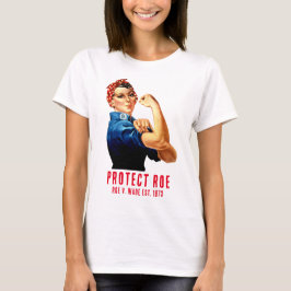 Camiseta Proteger Roe v Wade Rosie, o retro de vintagem do 