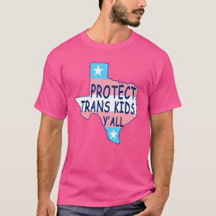 Camiseta Proteger Sinalizador Transgênero de Direitos de Lg