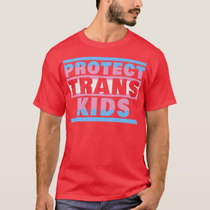 Camiseta Proteger Sinalizador Transgênero para Crianças Tra