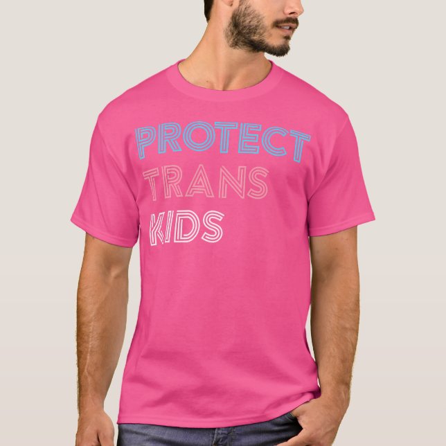 Camiseta Proteger Tee do Orgulho Lgbt Transgênero para Cria (Frente)