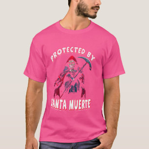 Camiseta Protegida Por Papais noeis Muerte Para Ela As Mulh