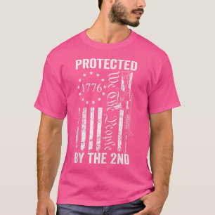 Camiseta Protegido Pela Emenda Do Segundo, Nós, O Pessoas P