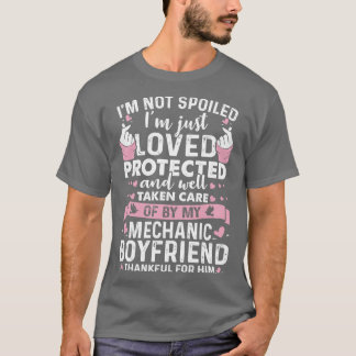 Camiseta Protegidos E Bem Cuidados Por Boyfrien Mecânico