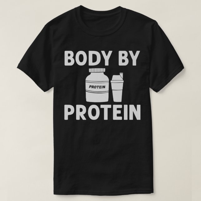 Camiseta Proteínas Pó Bebidas De Soro De Soro Snacks Vegan  (Frente do Design)