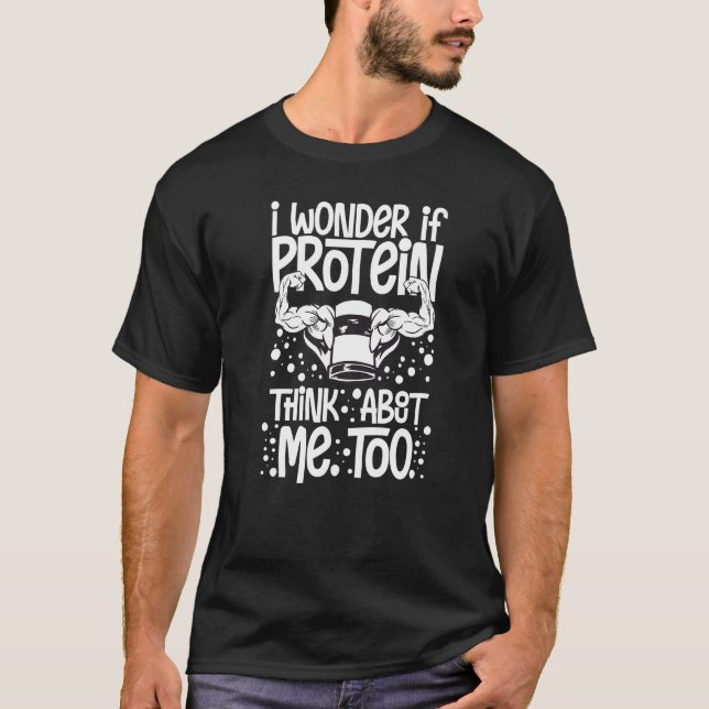 Camiseta Proteínas Pó Bebidas De Soro De Soro Snacks Vegan  (Frente)