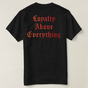 Camiseta Proteja a Família Logo Laranja Tamanho Bolso