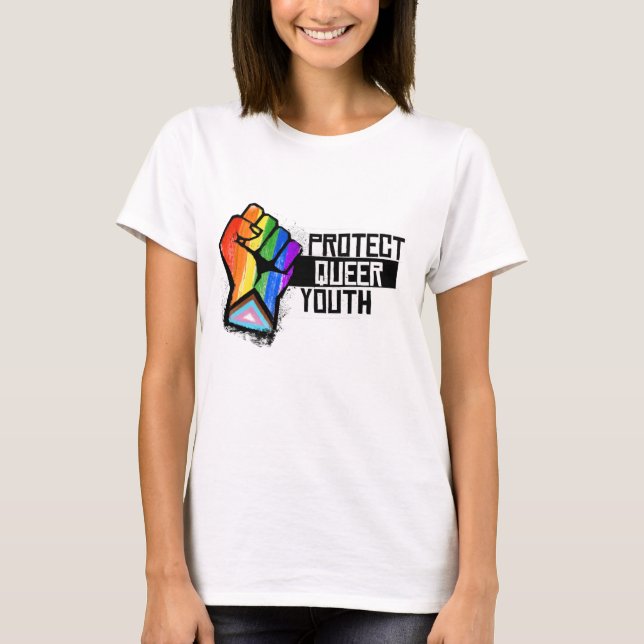 Camiseta Proteja a Juventude Queer (Frente)