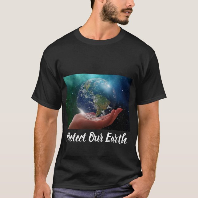 Camiseta Proteja a nossa Terra (Frente)