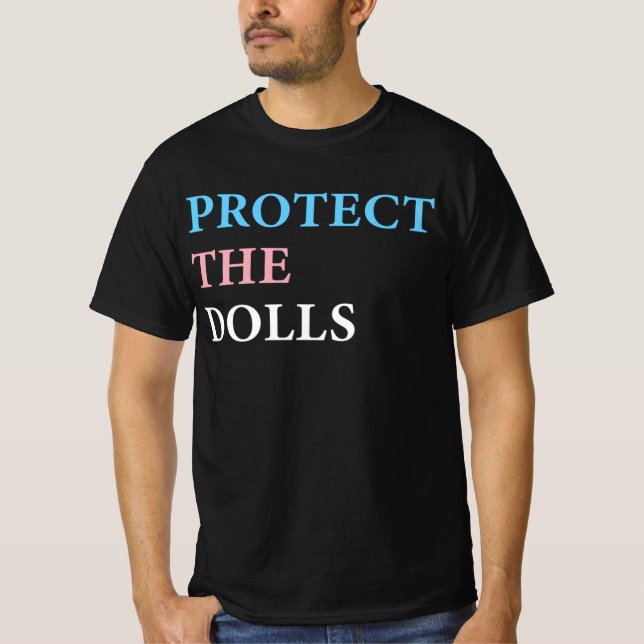 Camiseta Proteja As Bonecas (Frente)