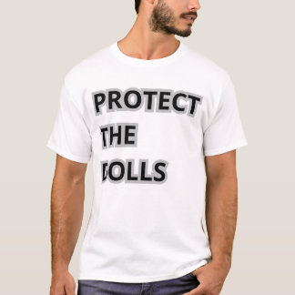 Camiseta proteja as bonecas
