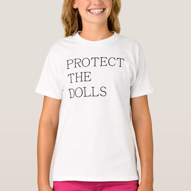 Camiseta Proteja As Bonecas-71833 (Frente)