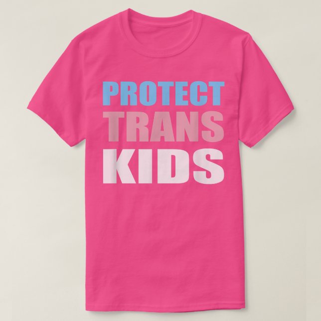 Camiseta Proteja as crianças trans e os Gay LGBTQ direito t (Frente do Design)