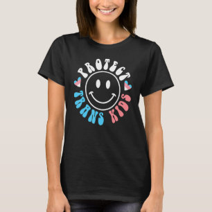 Camiseta Proteja As Crianças Trans Lgbt Suportam O Transgen