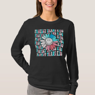 Camiseta Proteja As Crianças Trans Lgbt Suportam O Transgen