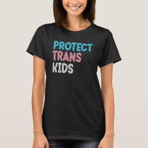 Camiseta Proteja as Crianças Trans Orgulho LGBT Transgênero
