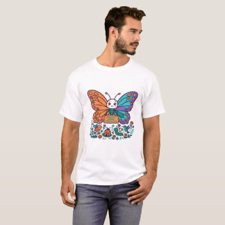 Camiseta Proteja Cada Pequena Vida Borboleta Fofa Natureza