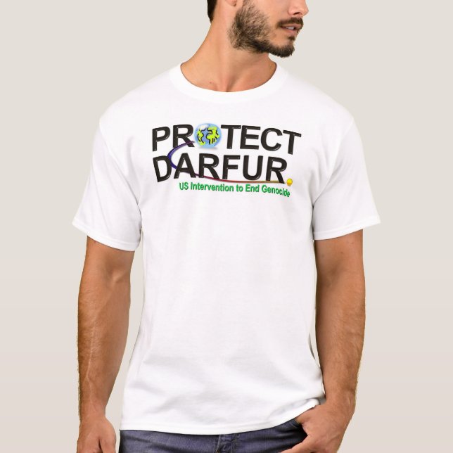 Camiseta Proteja Darfur (Frente)
