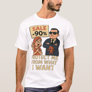 Camiseta Proteja-me do que eu quero