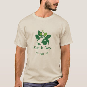 Camiseta Proteja nossa casa T-Shirt minimalista do Dia da
