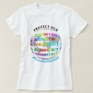 Camiseta Proteja nossa democracia