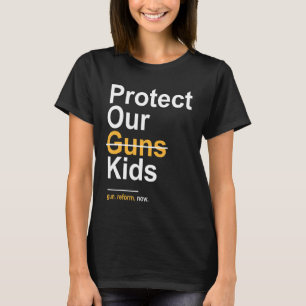 Camiseta Proteja Nossas Crianças Não Controle De Armas Agor