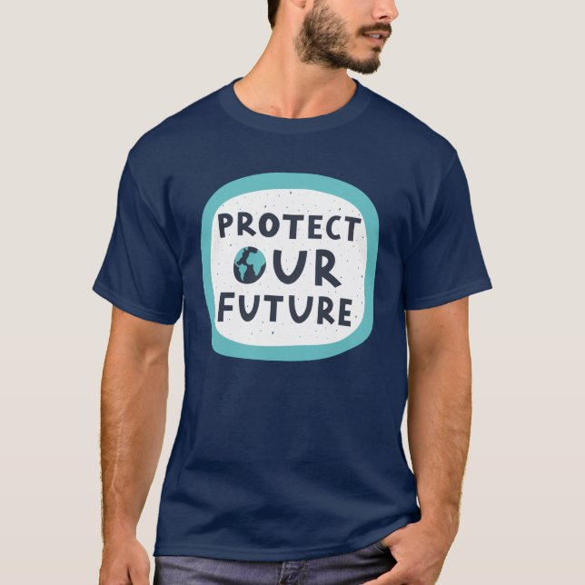 Camiseta Proteja nosso futuro (Frente)